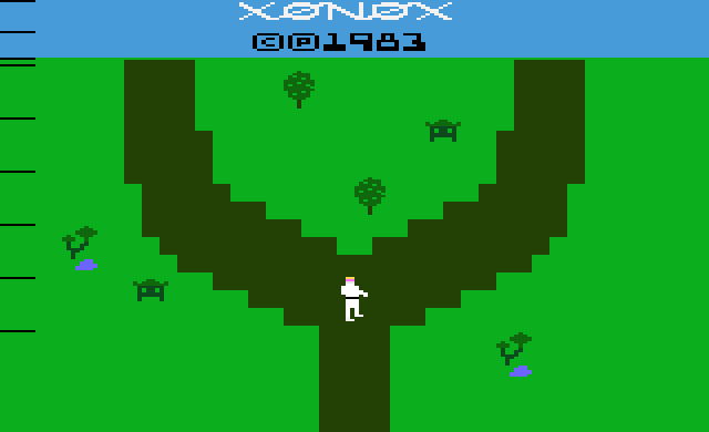 Chuck Norris Superkicks & Ghost Manor screenshot 1 for Atari 2600